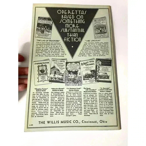 The Mikado Japanese Comic Operetta 1938 - The Willis Music Co - Picture 3 of 7